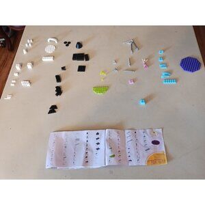 Lego Friends 64 Random Mixed Pieces with Instruction Manual Used